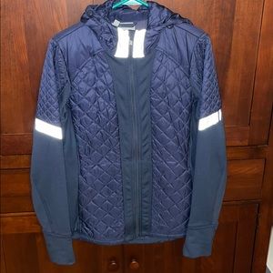 Athleta Rock Ridge Jacket Astronomy Grey sz Large